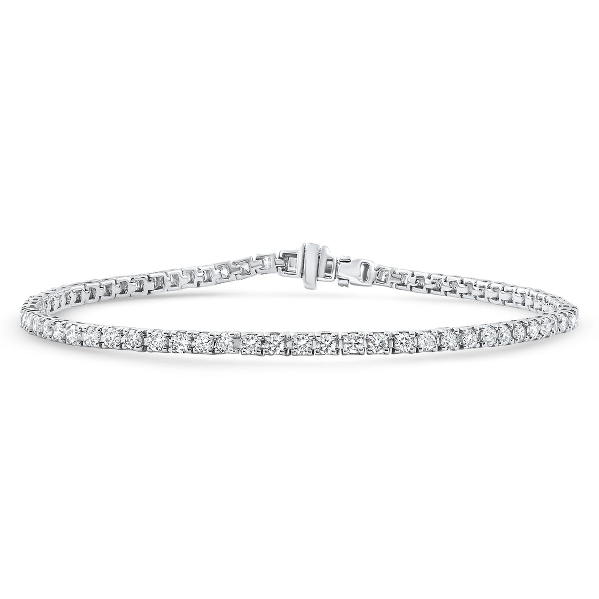 2 - 4Ct Diamond Tennis Bracelet 7" Lab Grown