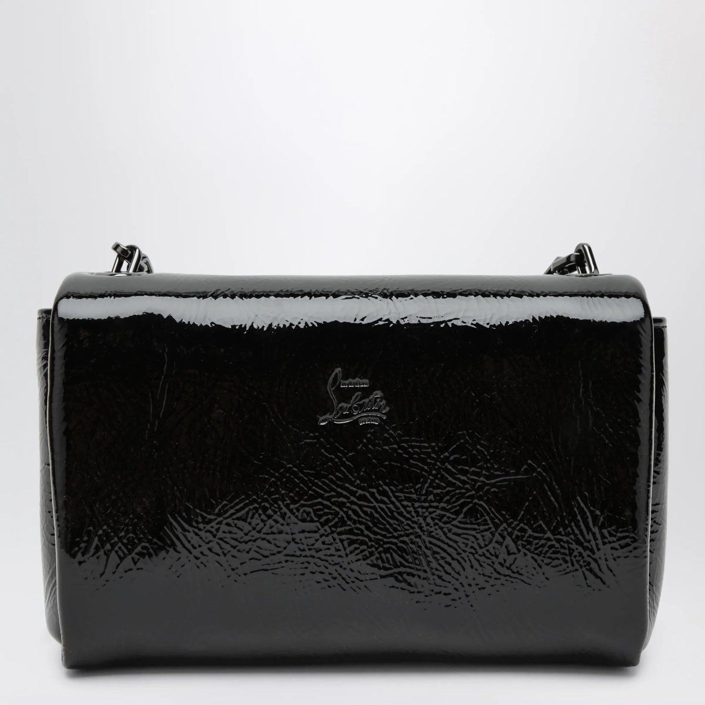 Christian Louboutin - Loubi 54 large flap shoulder bag Black