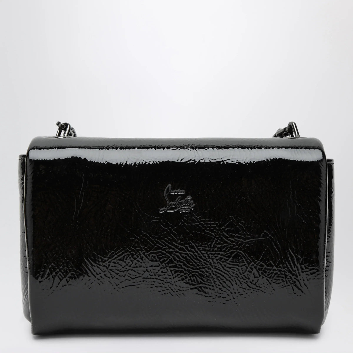 Christian Louboutin - Loubi 54 large flap shoulder bag Black