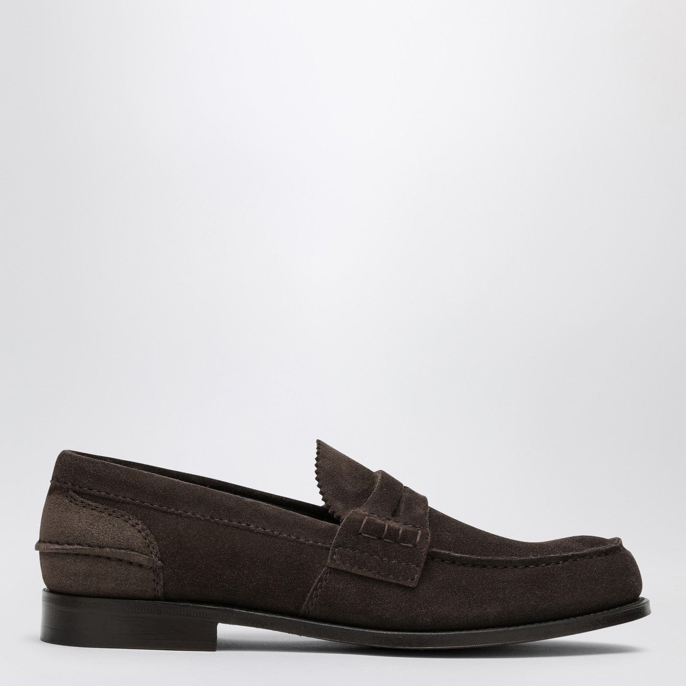 Church's - Brown Pembrey moccasin in suede