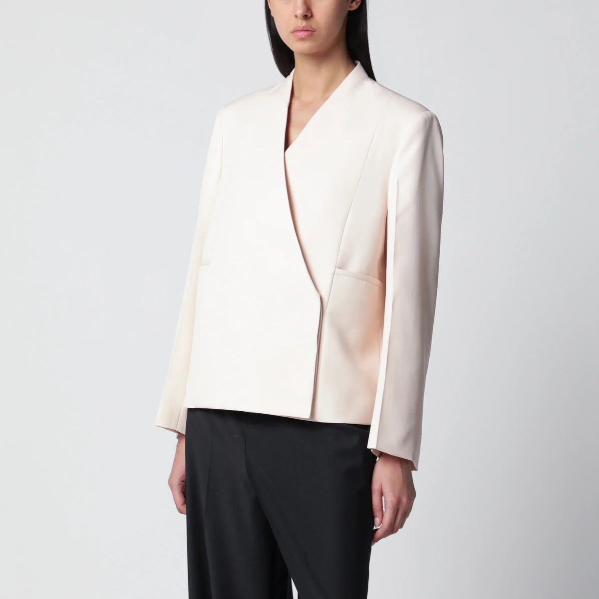 Jil Sander - Wool blazer in toile