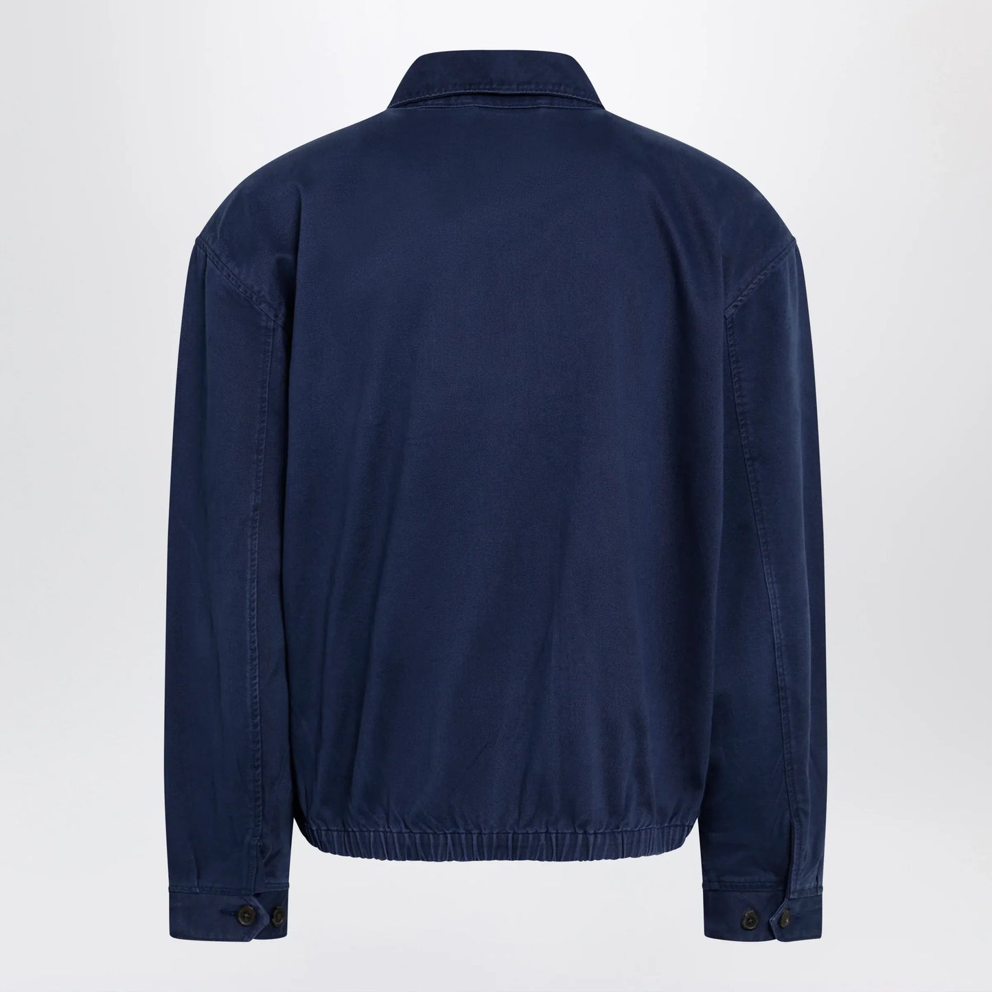 Polo Ralph Lauren - Navy blue zip-up jacket in cotton