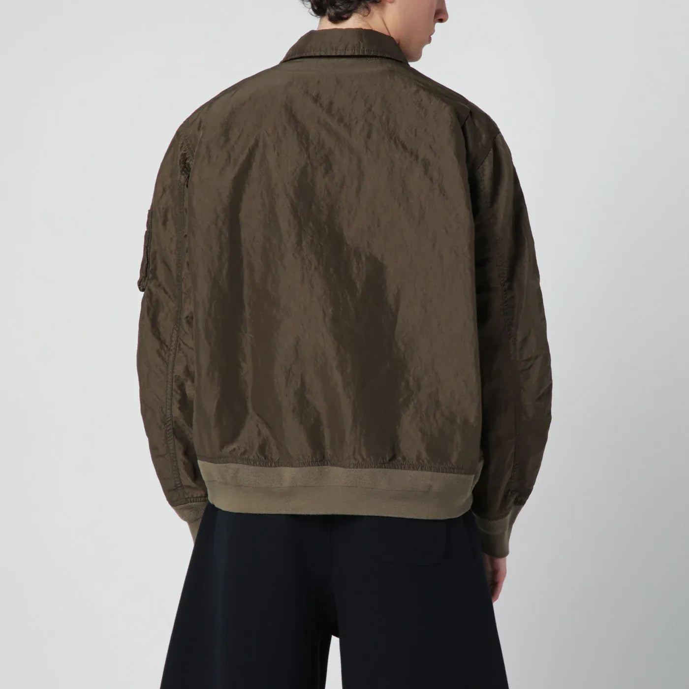Sacai - Khaki green nylon jacket