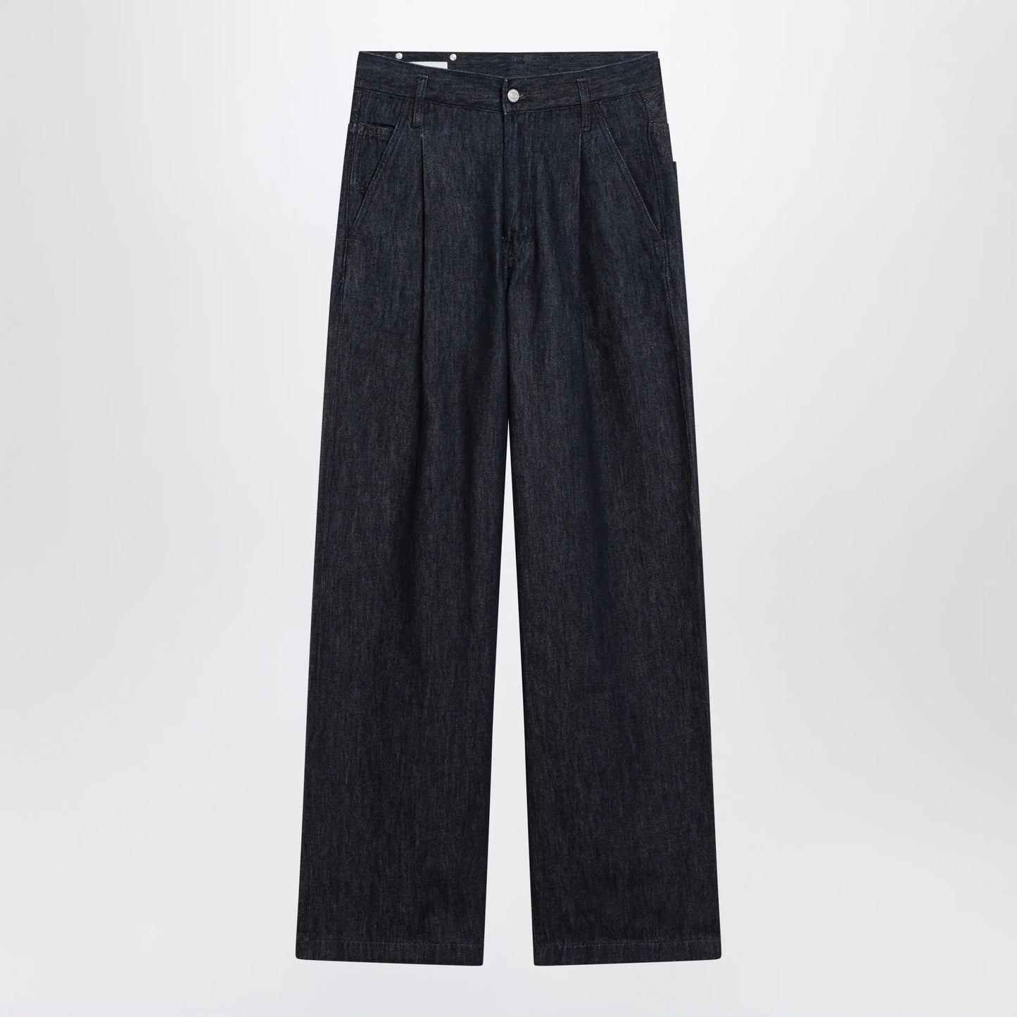 Dries Van Noten - Wide-leg indigo blue jeans