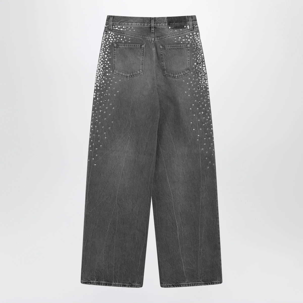 Golden Goose - Melody vintage-wash cotton boyfriend jeans, grey