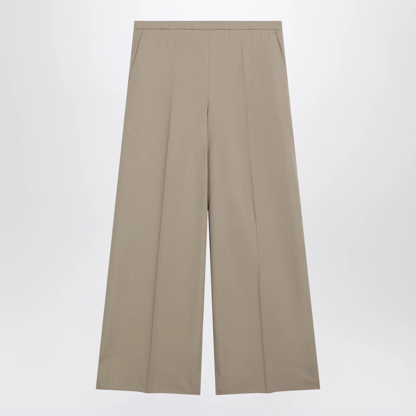Moncler - Beige cotton trousers