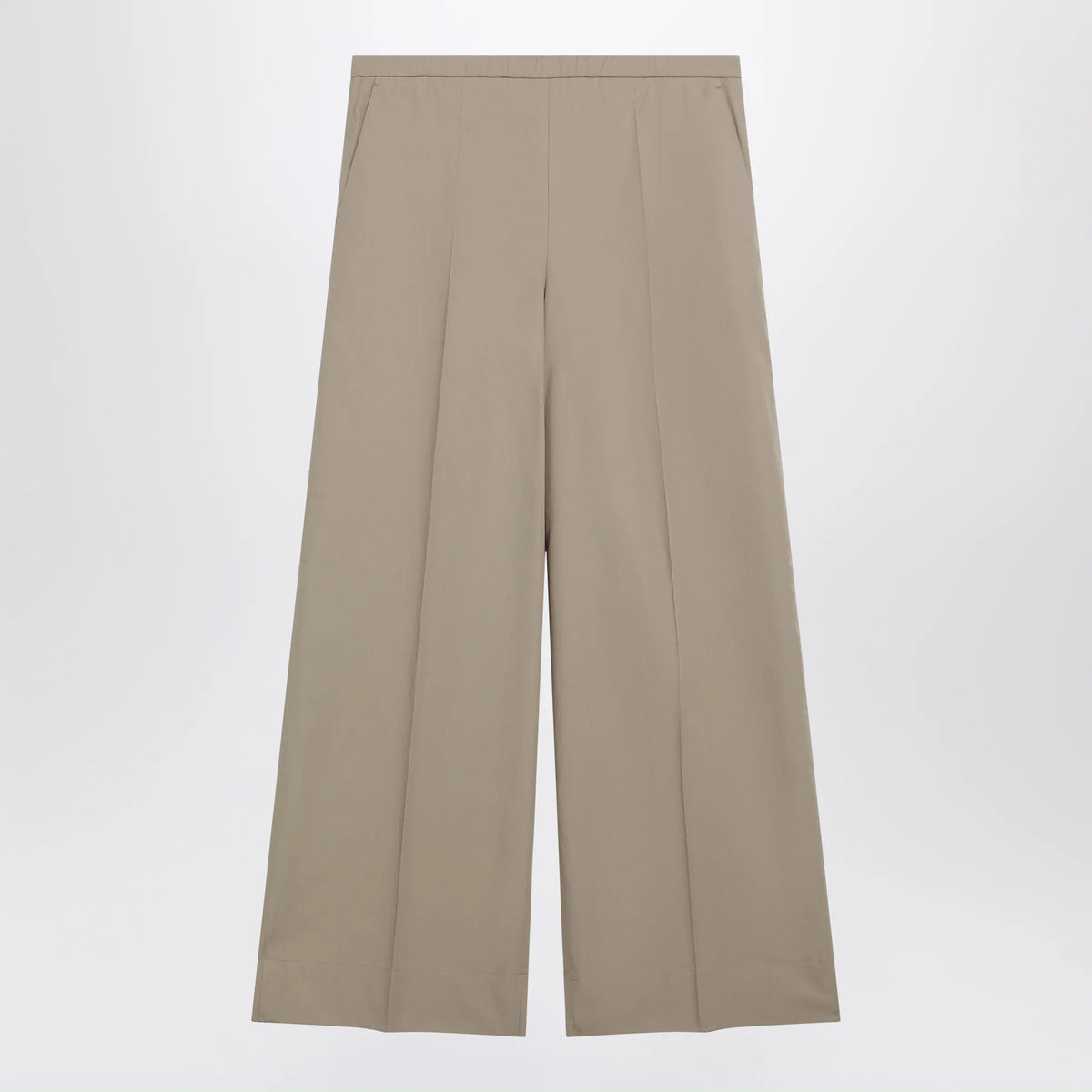 Moncler - Beige cotton trousers