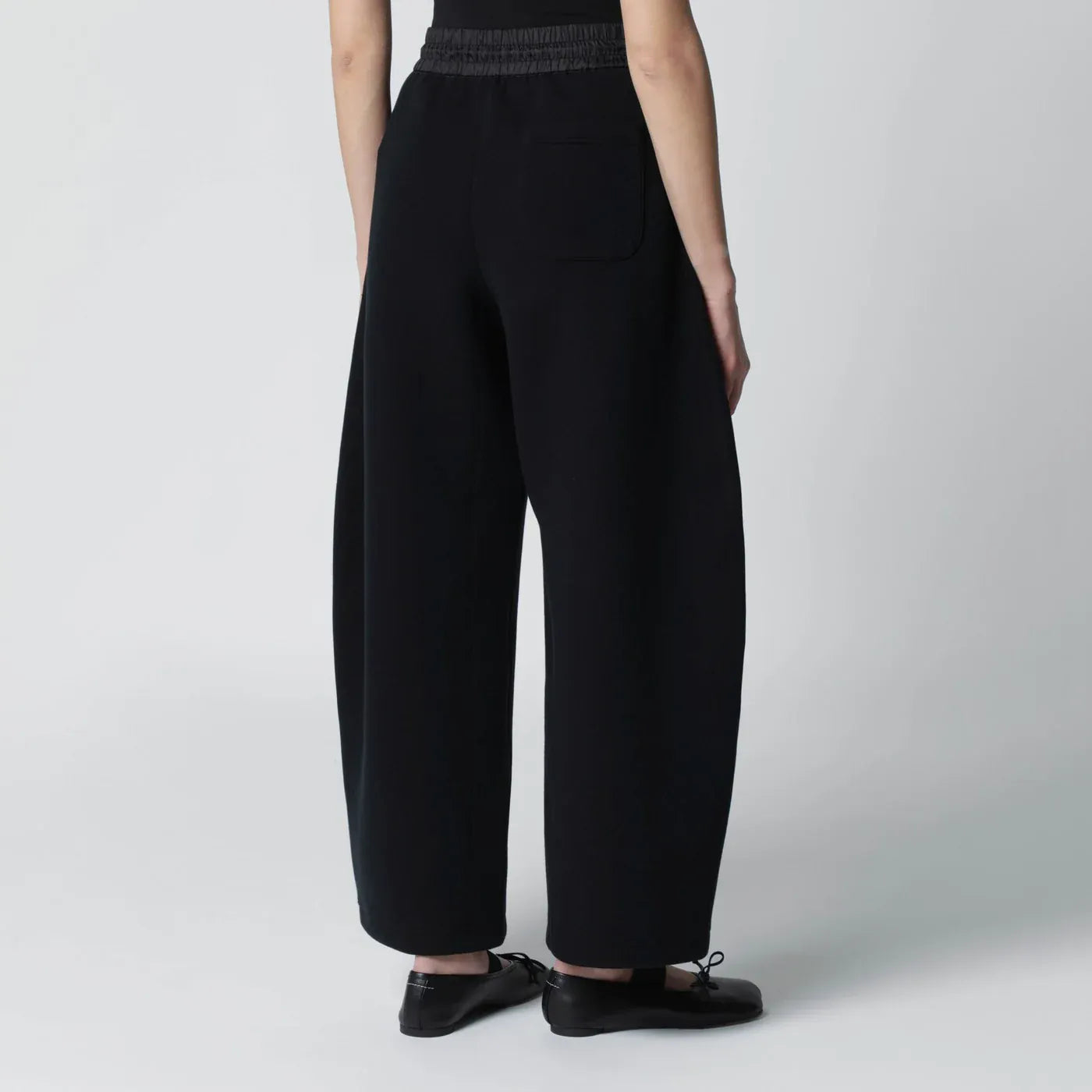 Sacai - Black jogging trousers