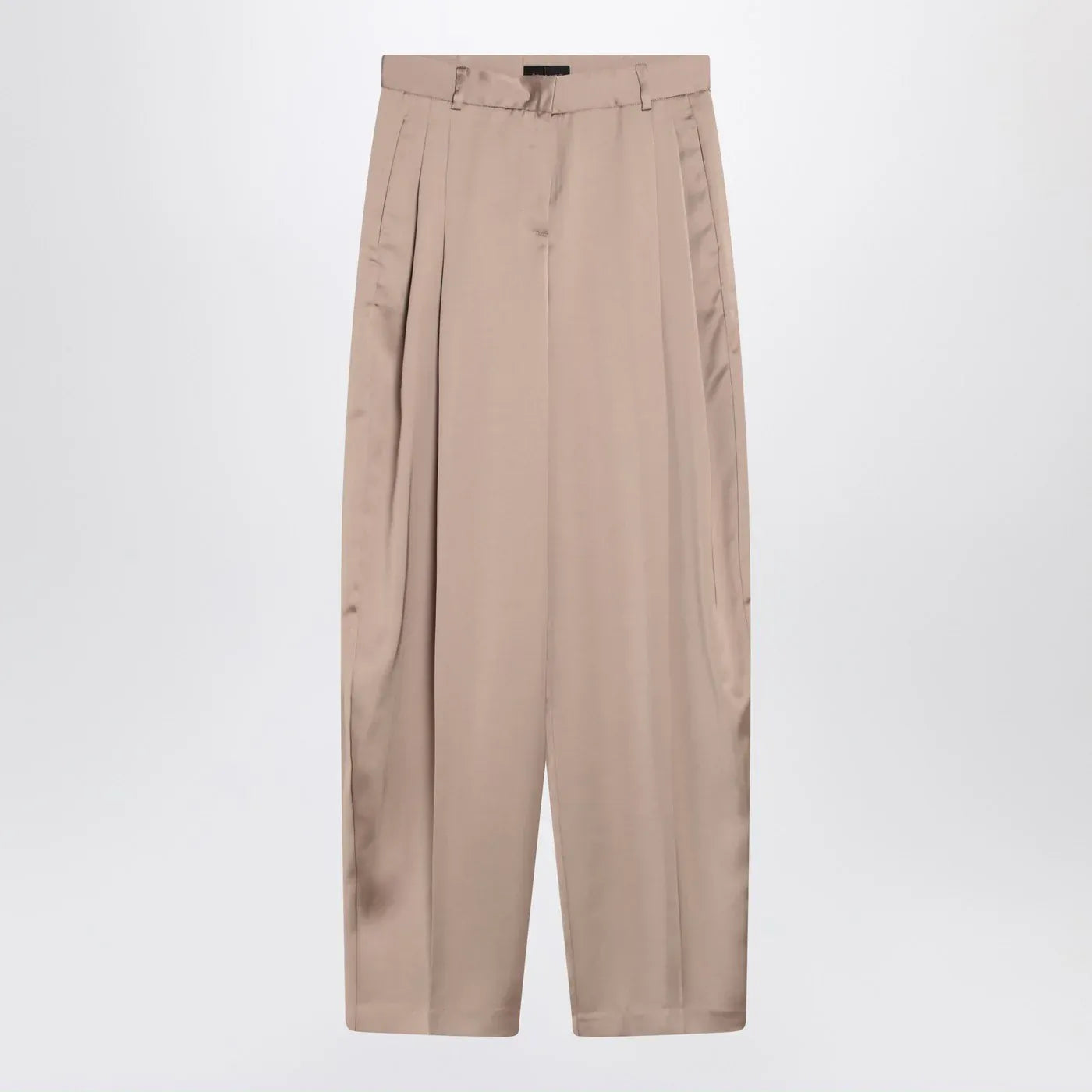 THE ANDAMANE - Wide greige pants