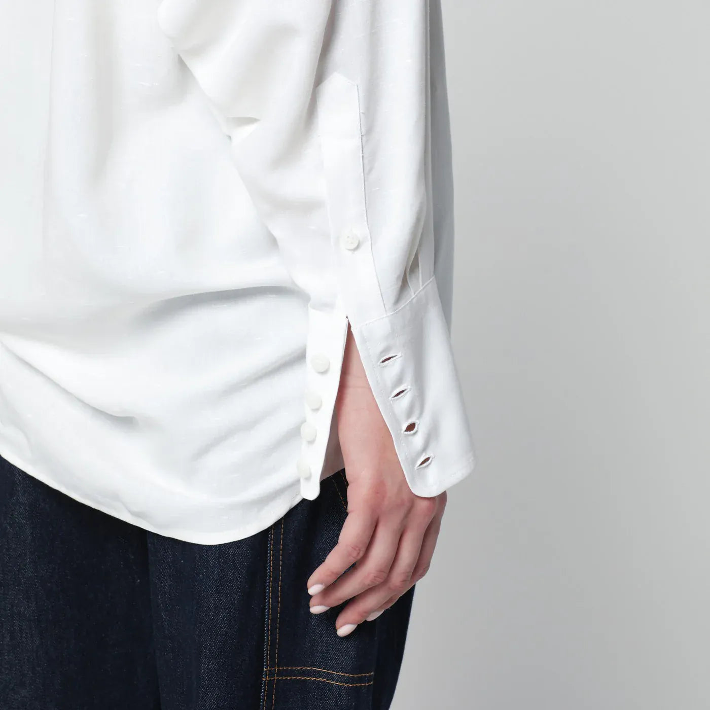 DARKPARK - White jersey shirt