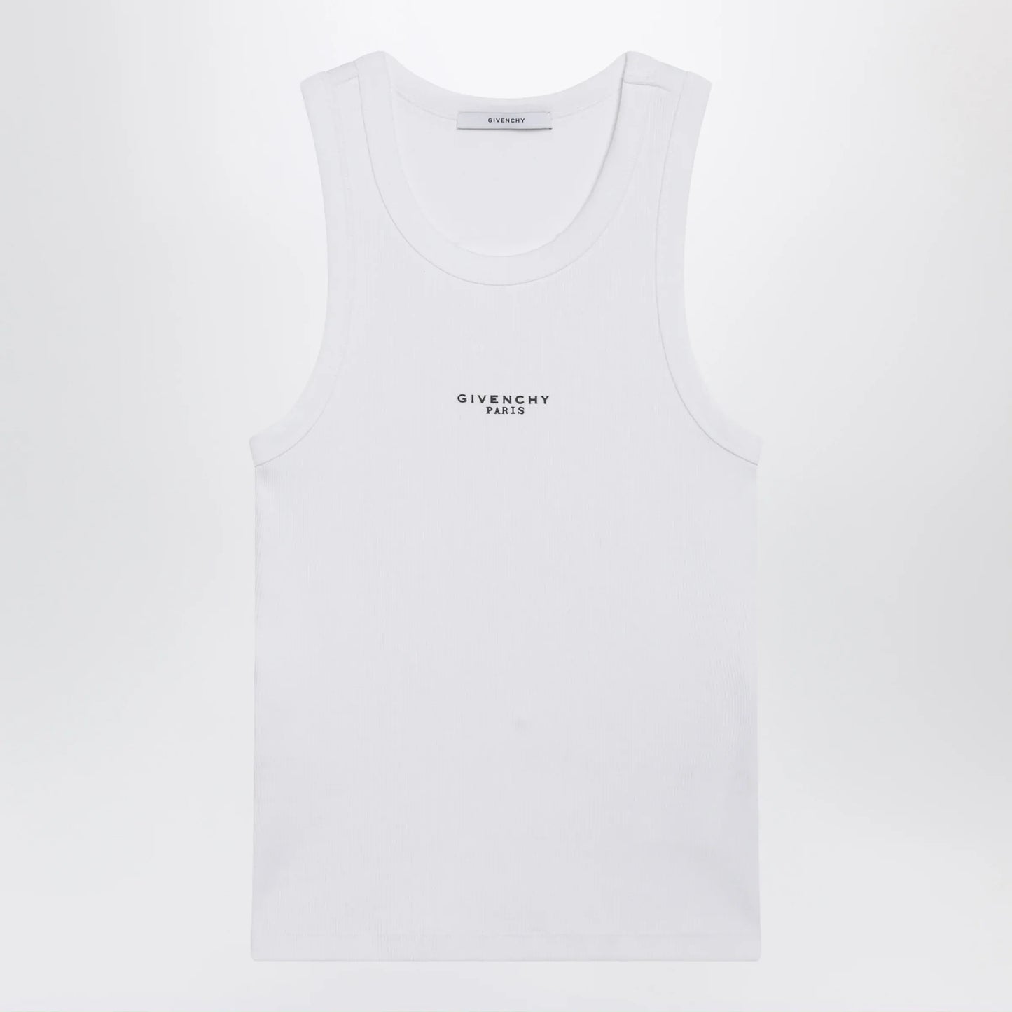 Givenchy - White slim-fit tank top with logo