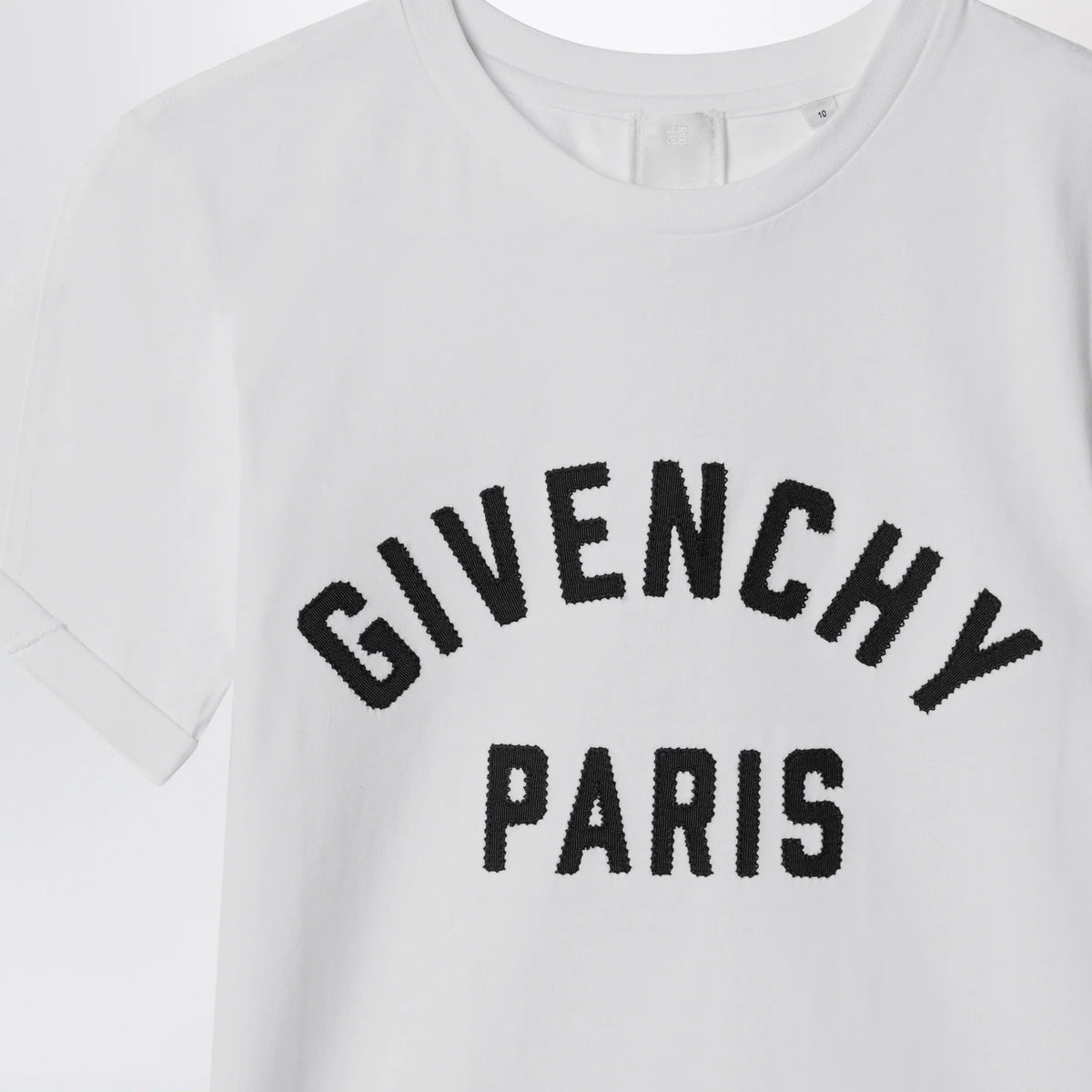 Givenchy - White T-shirt with embroidered logo