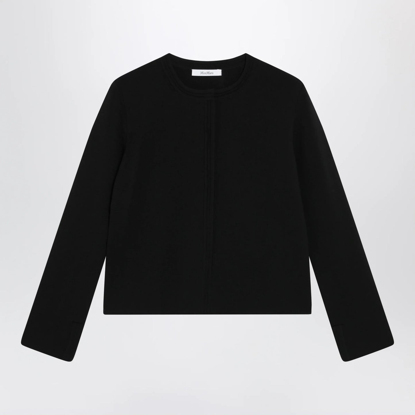 Max Mara - Black viscose-blend cardigan