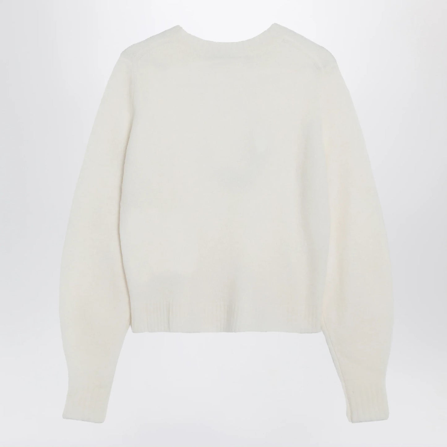 Max Mara - Ivory sweater in stretch cashmere knit