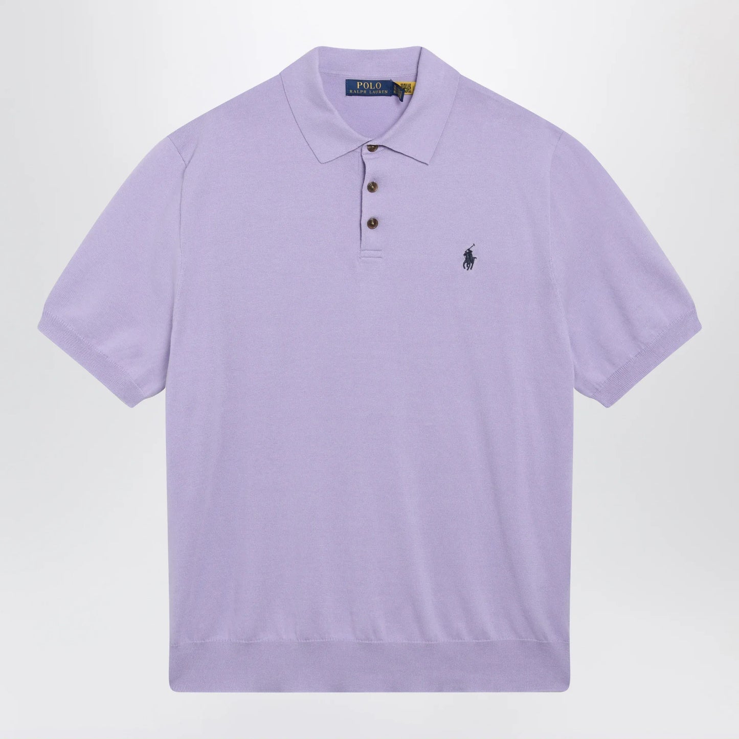 Polo Ralph Lauren - Lilac cotton polo shirt