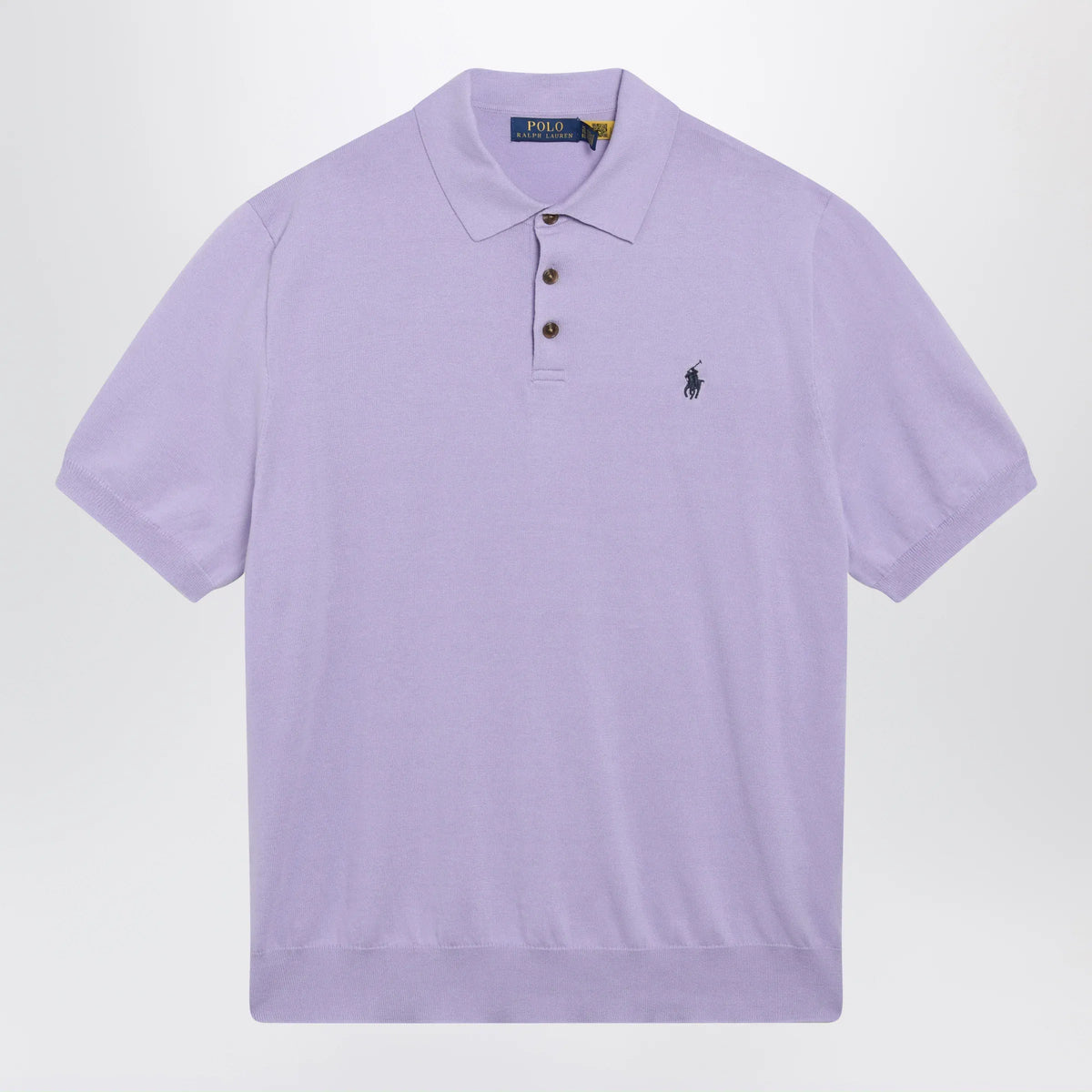 Polo Ralph Lauren - Lilac cotton polo shirt