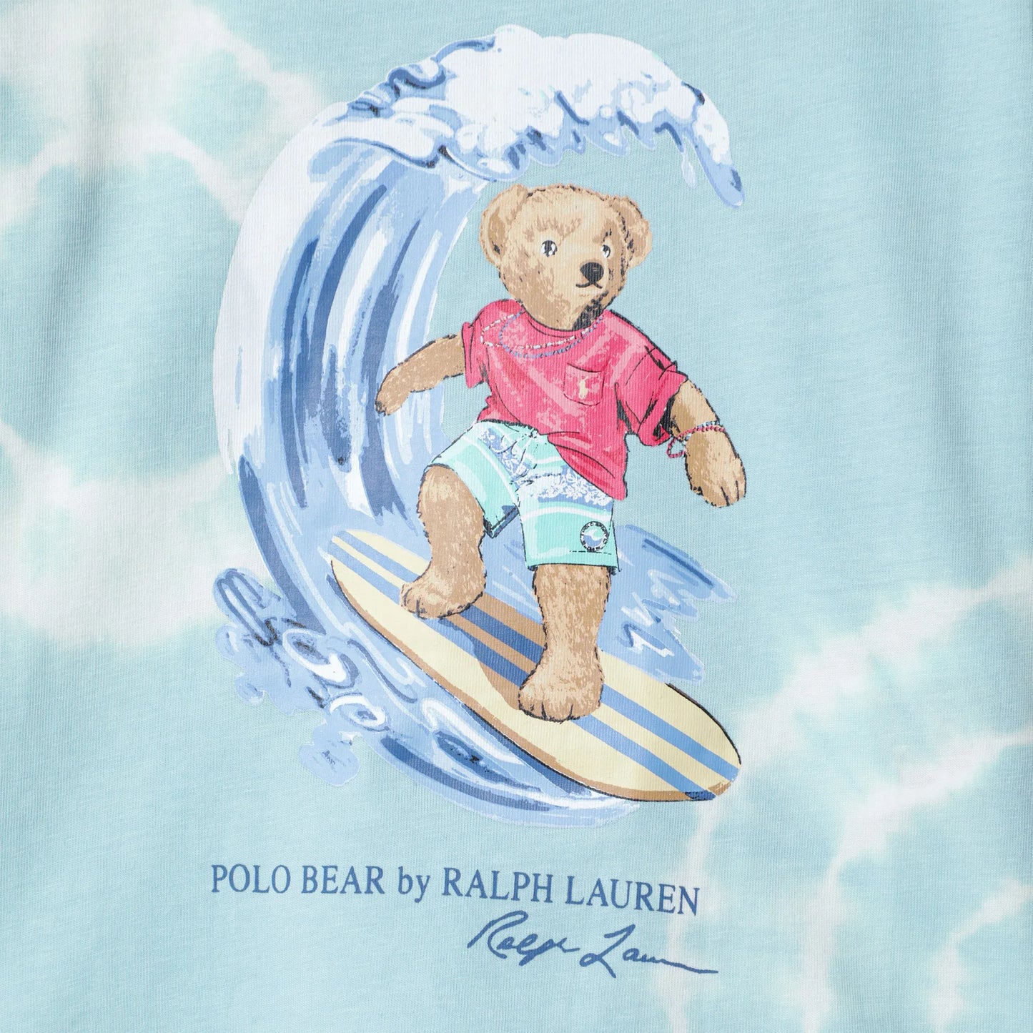 Polo Ralph Lauren - Polo Bear tie-dye cotton T-shirt