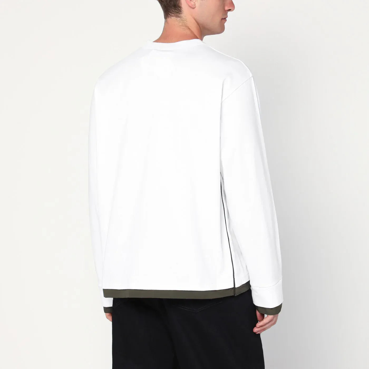 Sacai - White cotton shirt