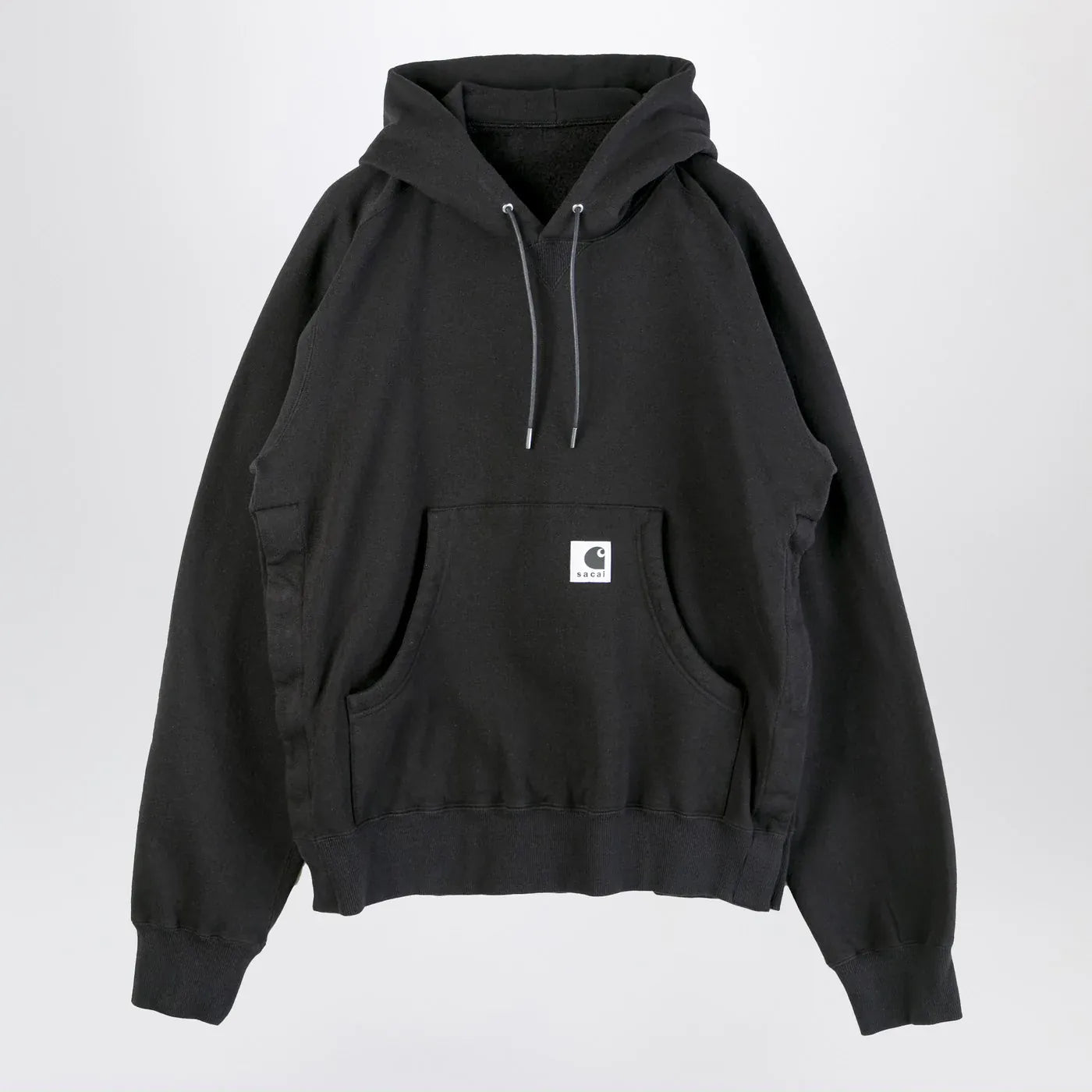 Sacai x Carhartt WIP - Black cotton hoodie