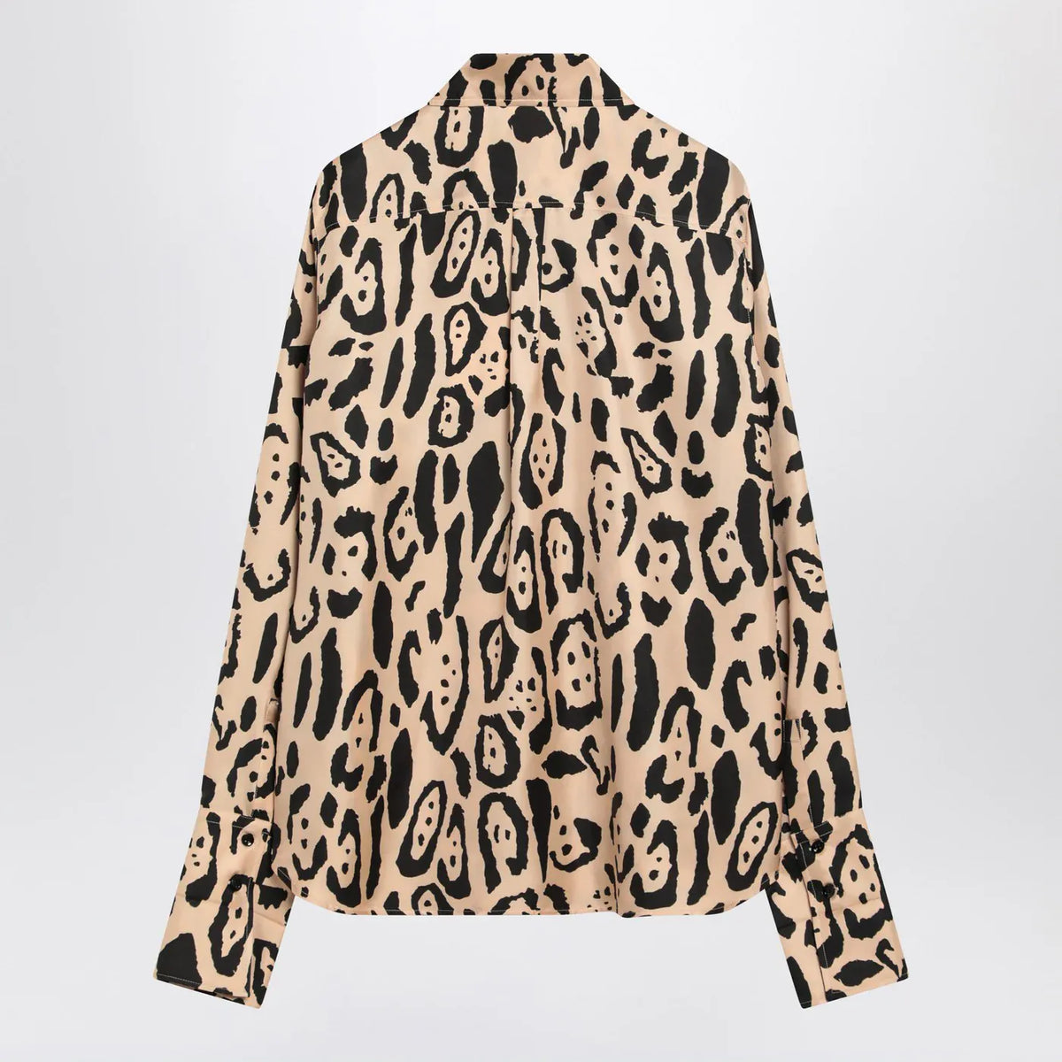 Sportmax - Silk animal print shirt