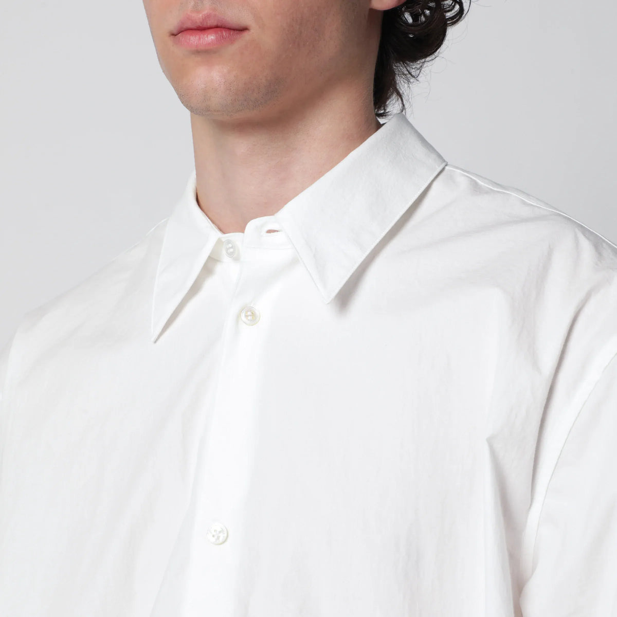 STUDIO NICHOLSON - White cotton shirt