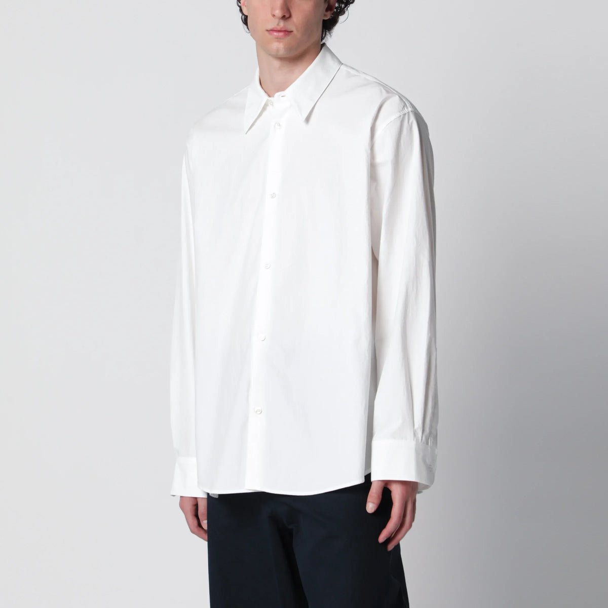 STUDIO NICHOLSON - White cotton shirt