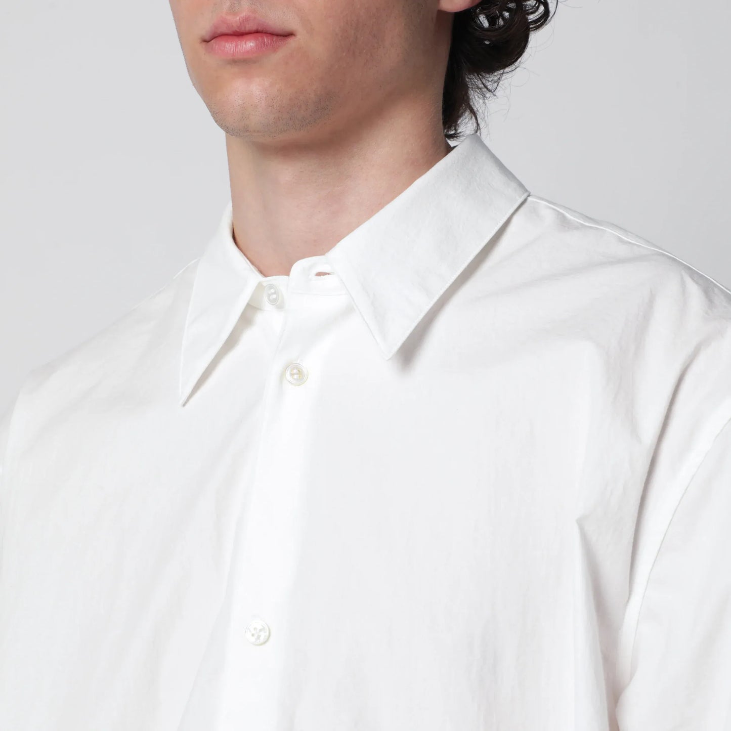 STUDIO NICHOLSON - White cotton shirt