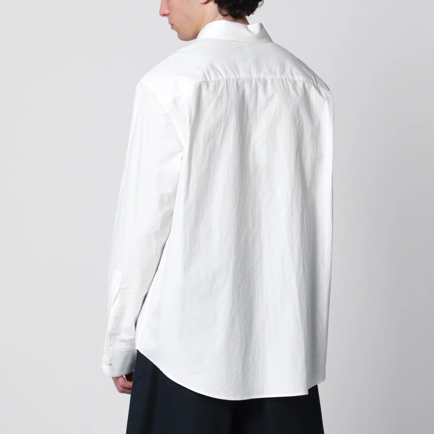 STUDIO NICHOLSON - White cotton shirt