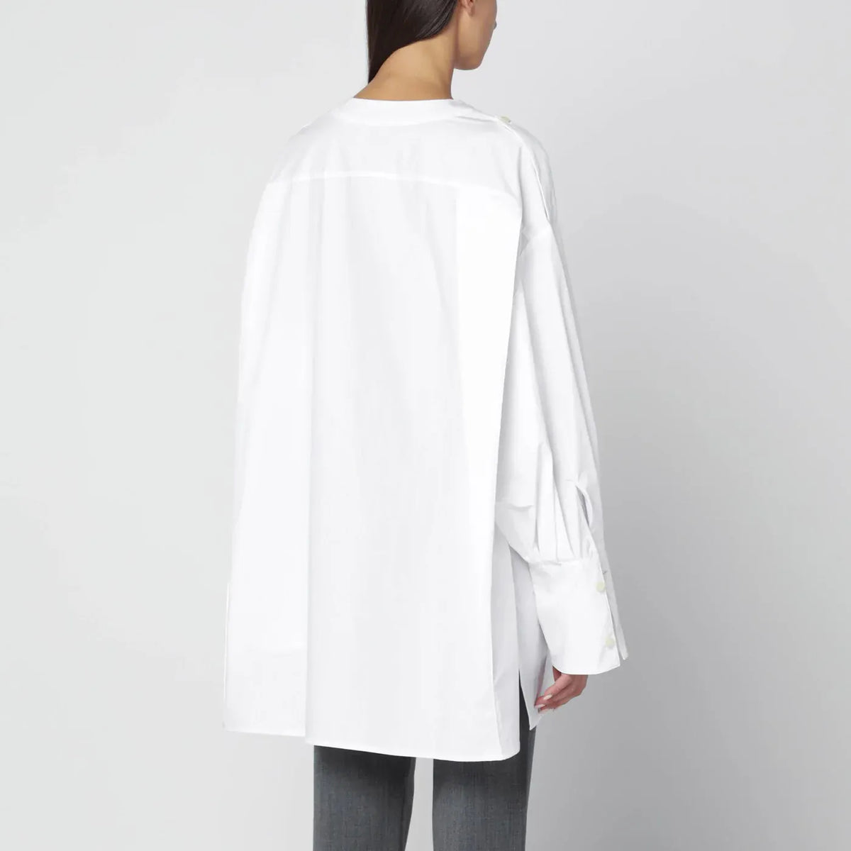 TheLatest - Oversized white cotton shirt