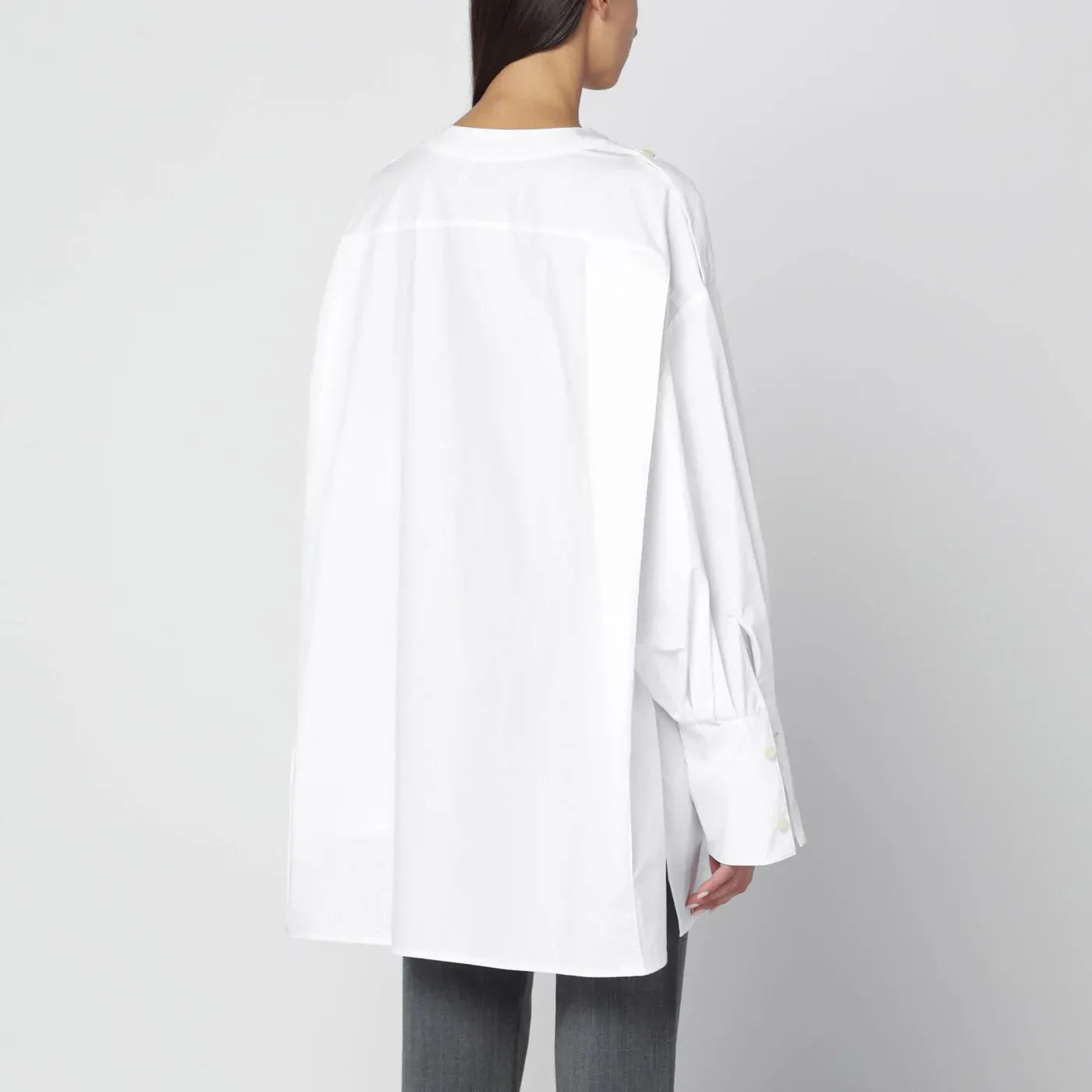 TheLatest - Oversized white cotton shirt