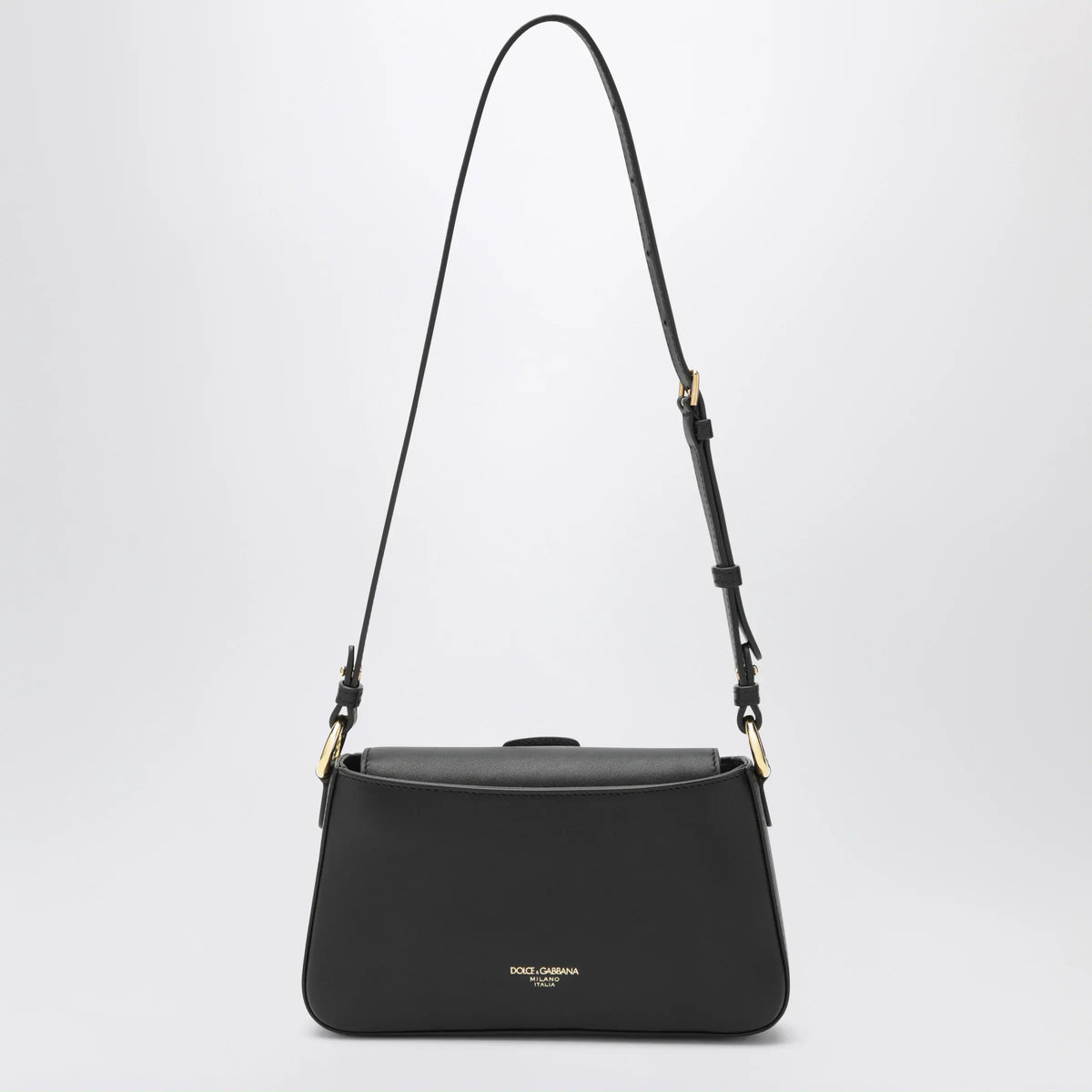 Dolce&Gabbana - Black calfskin phone bag