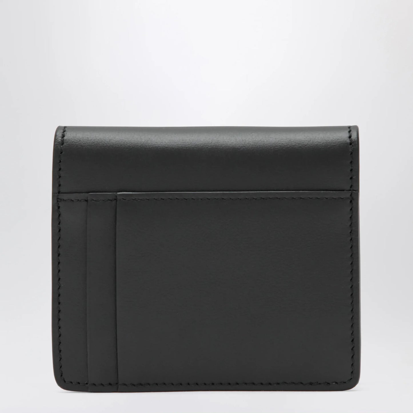 Dolce&Gabbana - Black leather wallet with DG logo