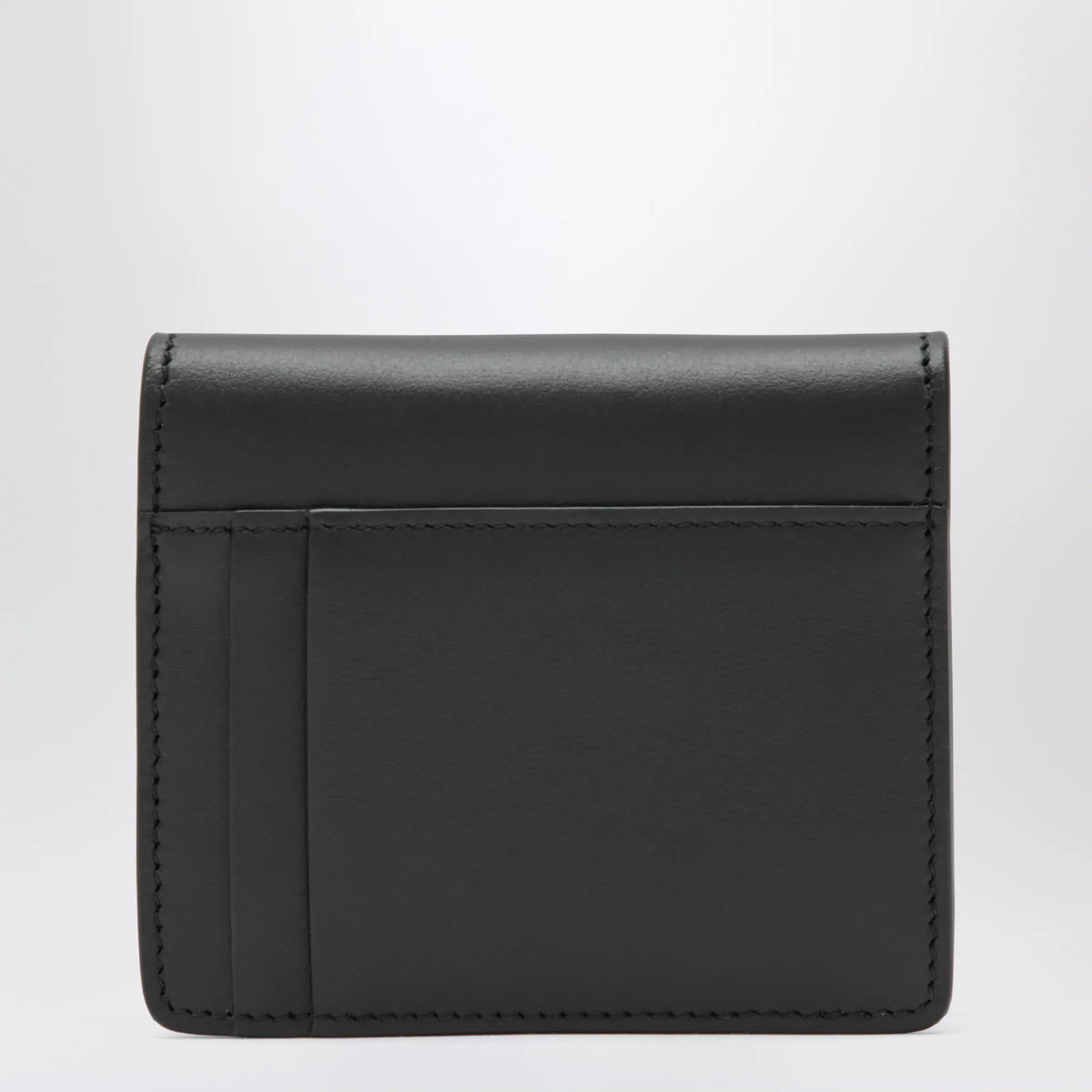 Dolce&Gabbana - Black leather wallet with DG logo