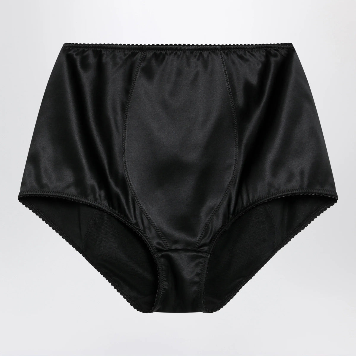 Dolce&Gabbana - Black satin culottes