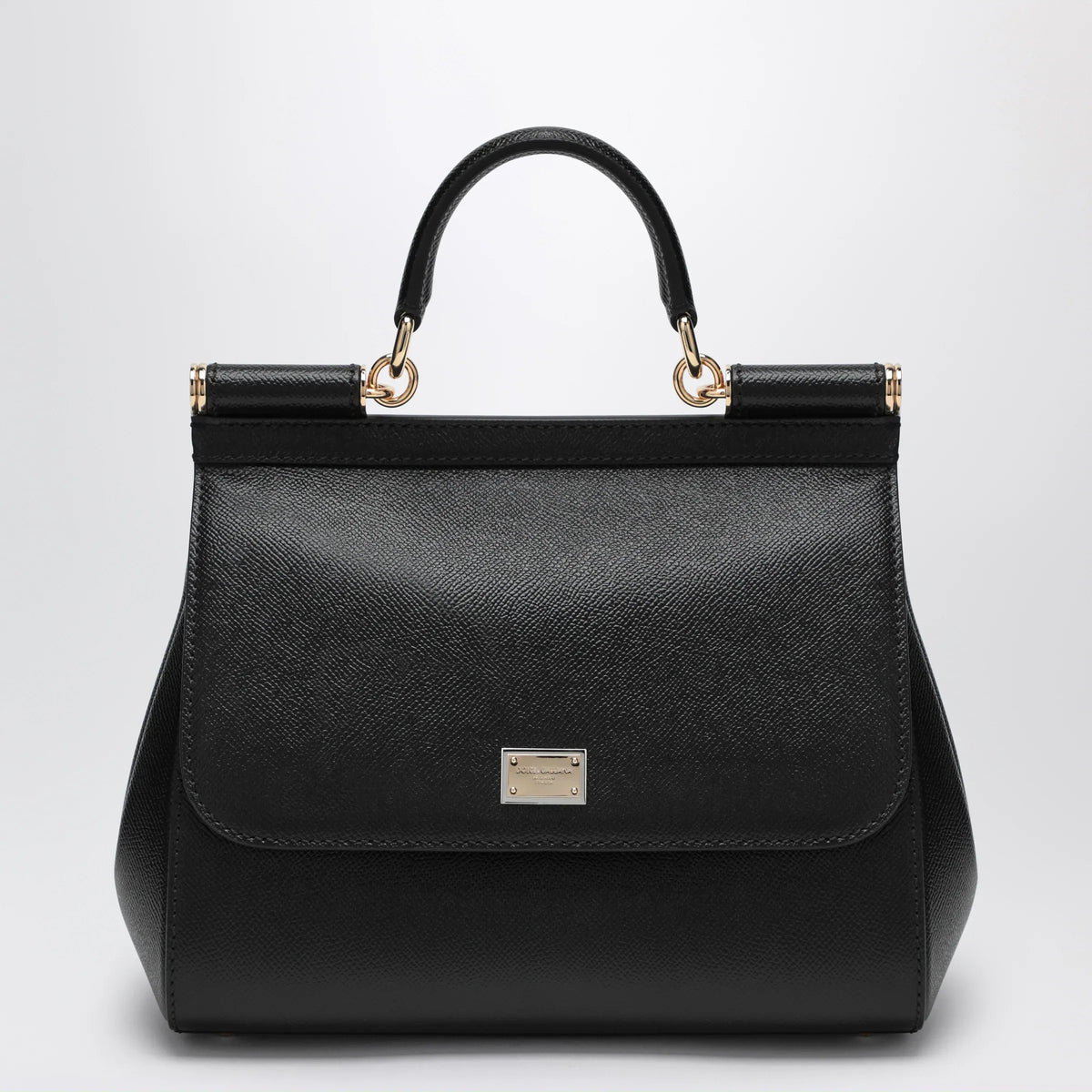 Dolce&Gabbana - Large black Sicily handbag