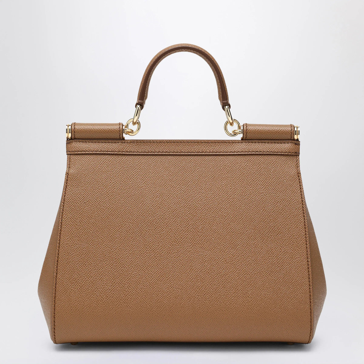 Dolce&Gabbana - Large caramel Sicily Hand Bag
