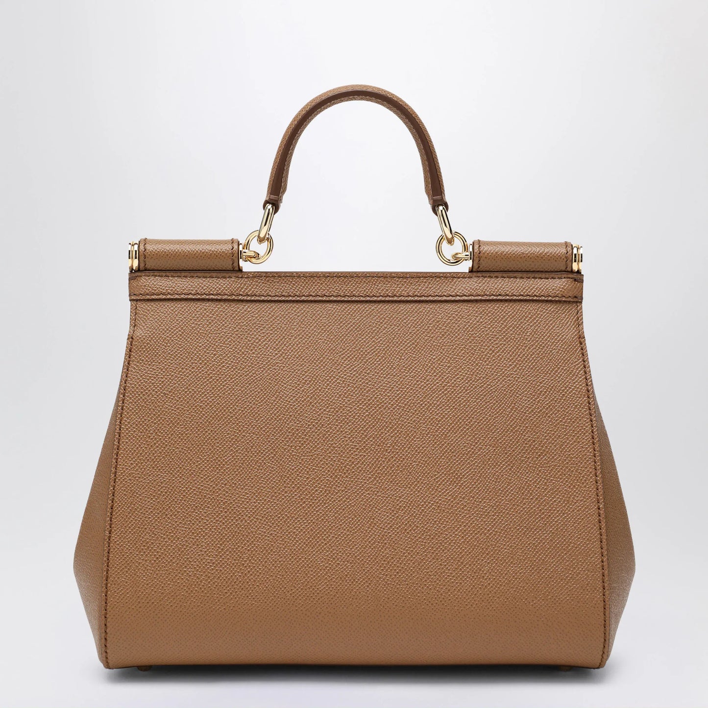 Dolce&Gabbana - Large caramel Sicily Hand Bag