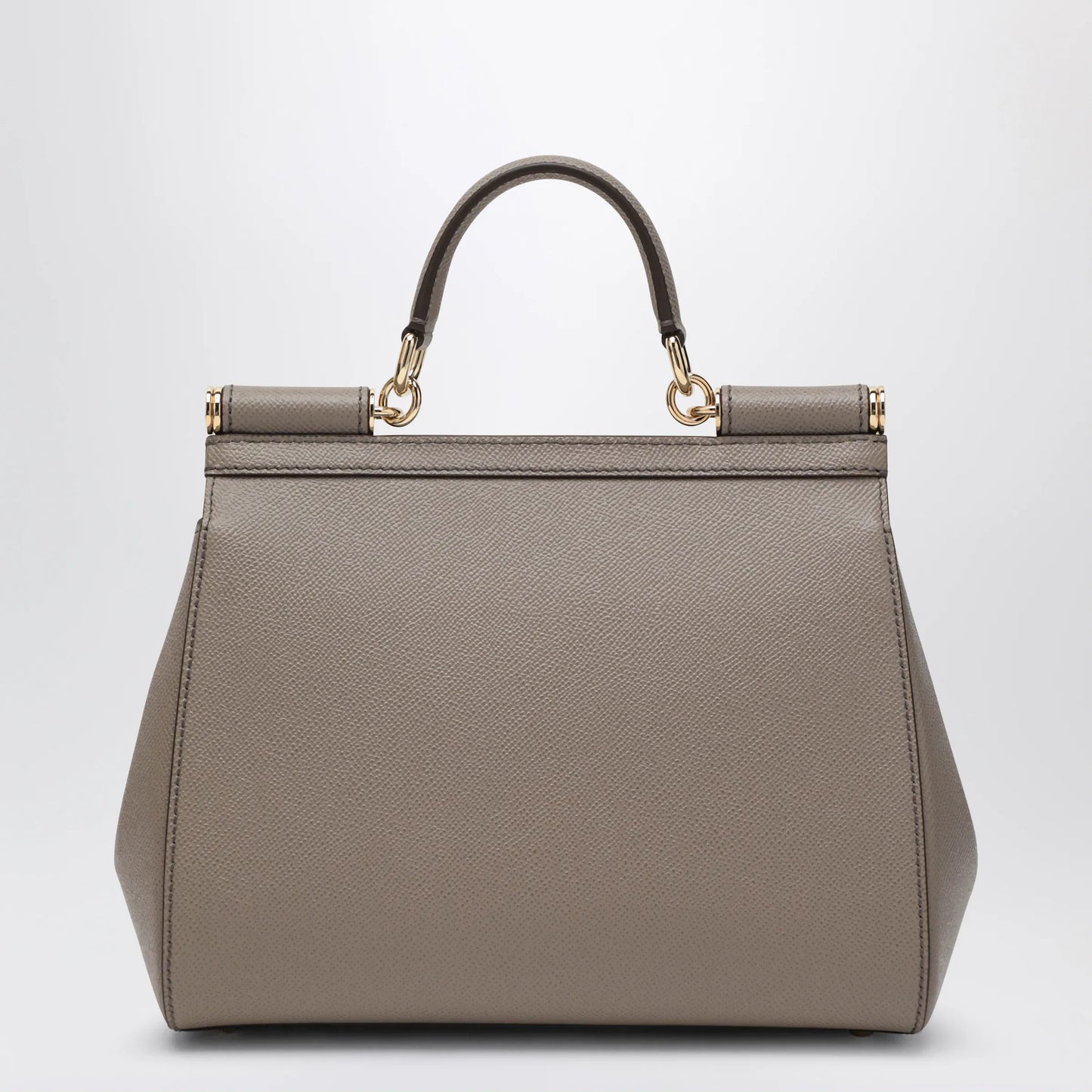 Dolce&Gabbana - Large mud colour Sicily Hand Bag
