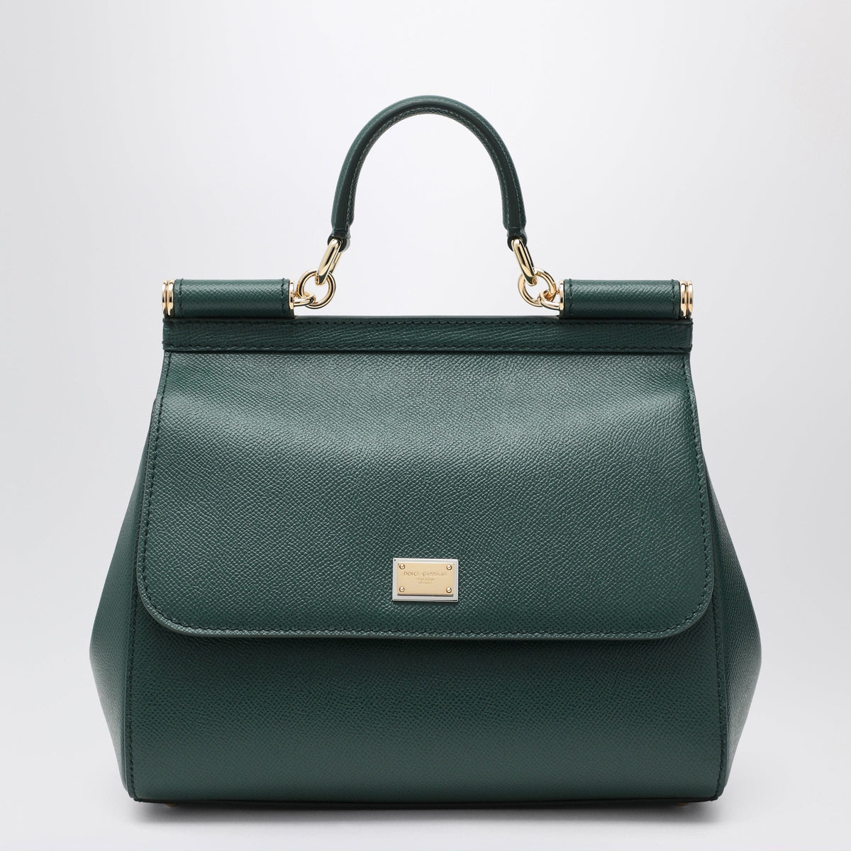 Dolce&Gabbana - Large Sicily handbag in Lago green