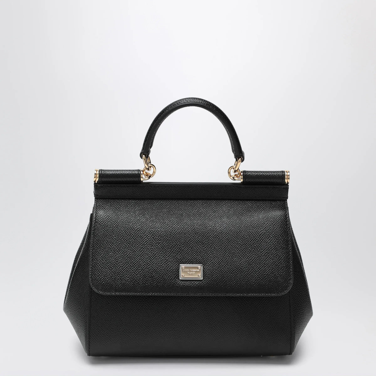 Dolce&Gabbana - Medium black Sicily Hand Bag