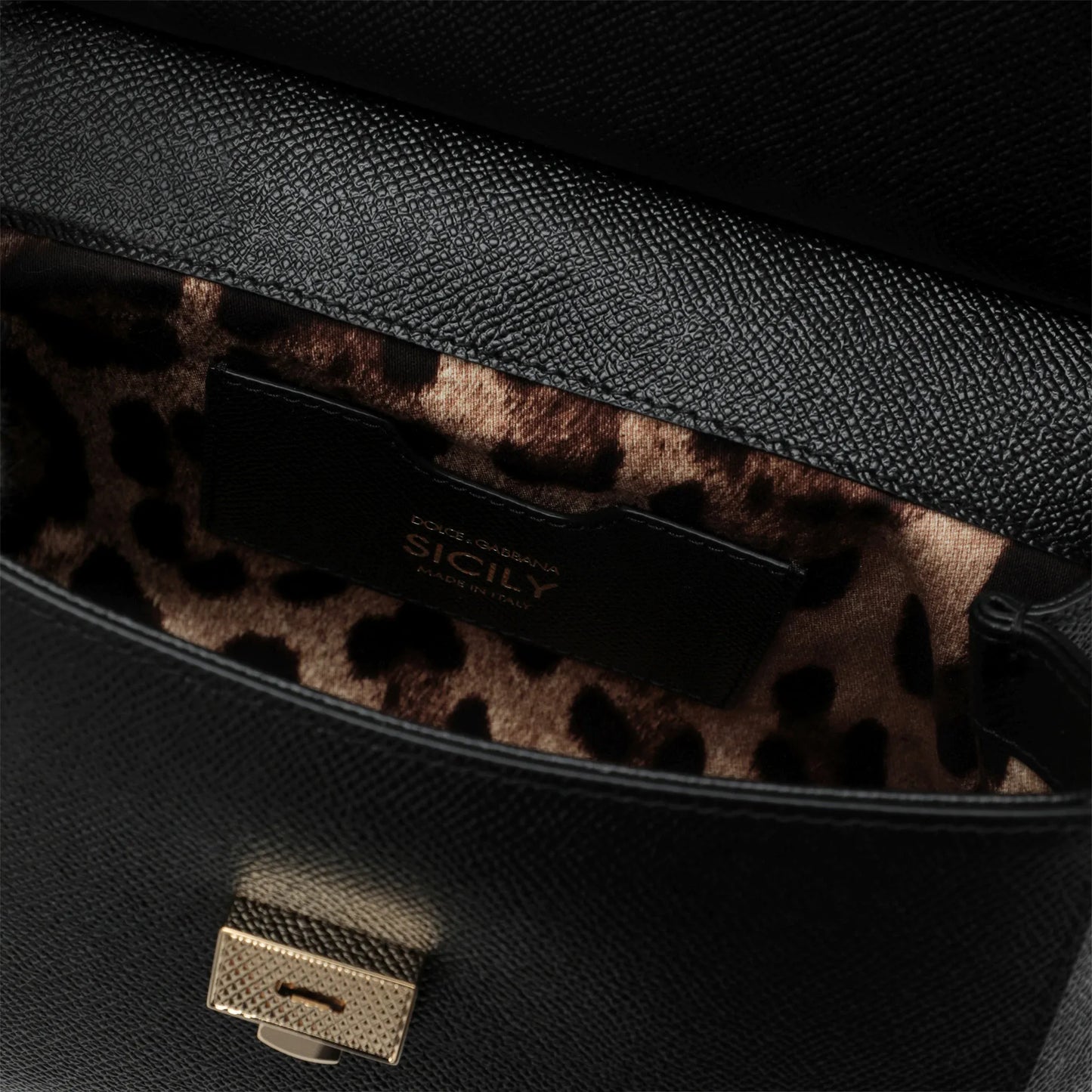 Dolce&Gabbana - Medium black Sicily Hand Bag