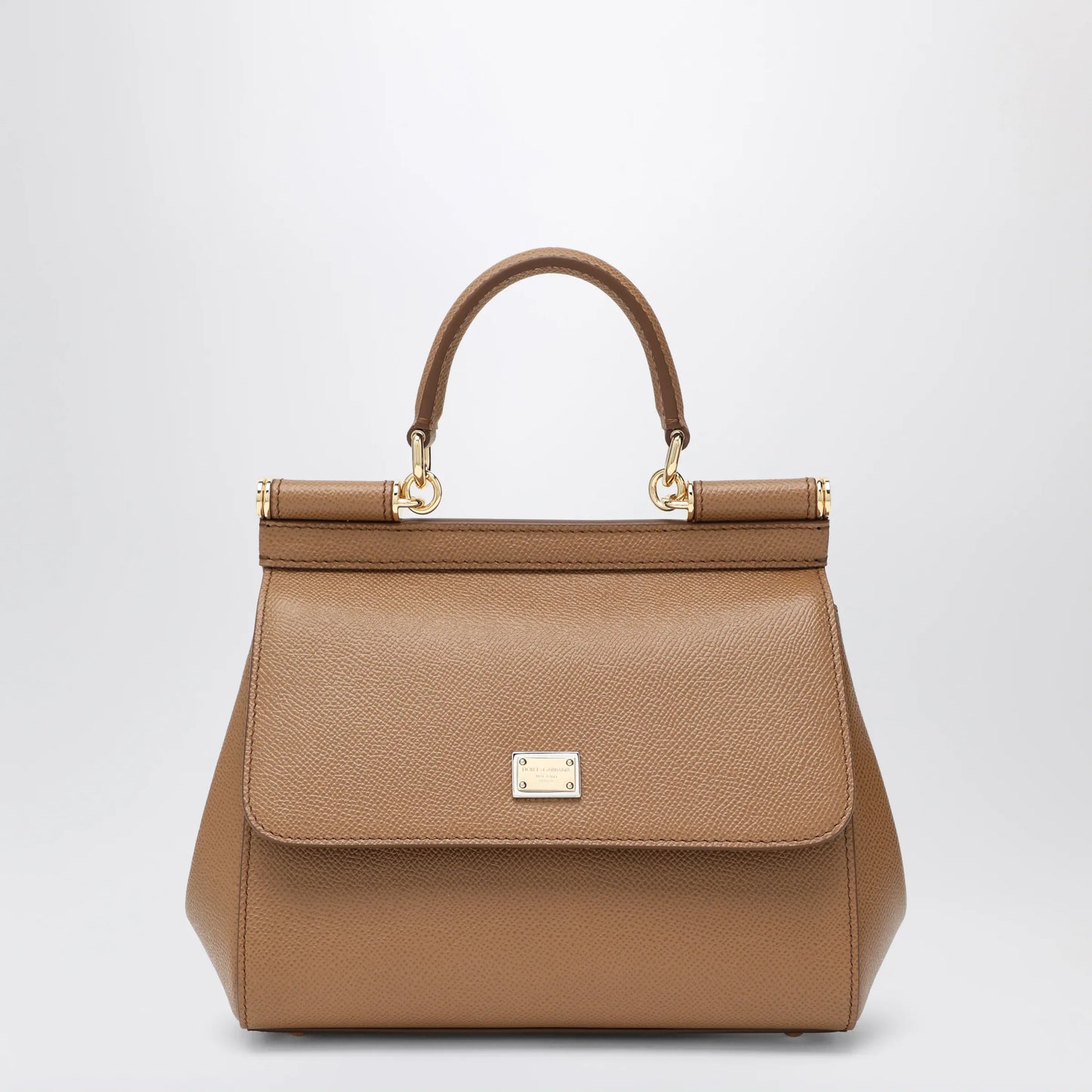 Dolce&Gabbana - Medium caramel Sicily Hand Bag