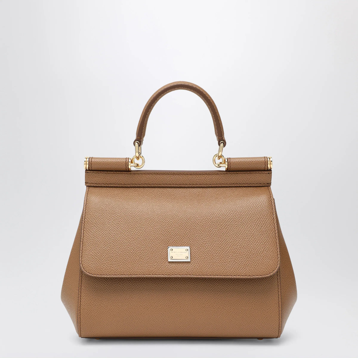 Dolce&Gabbana - Medium caramel Sicily Hand Bag