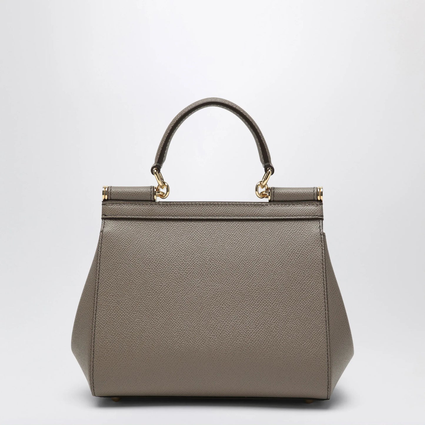 Dolce&Gabbana - Medium Sicily handbag in light mud colour