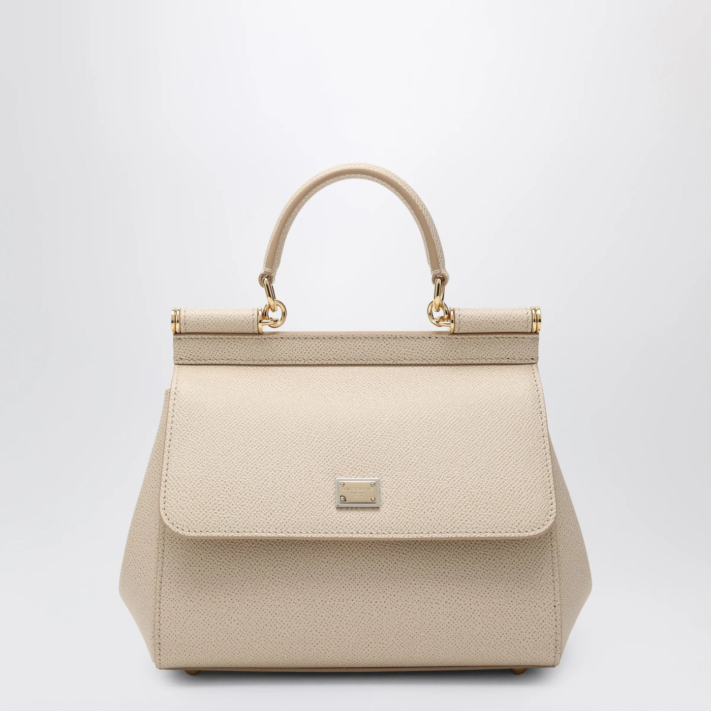 Dolce&Gabbana - Medium Sicily handbag in nude pink