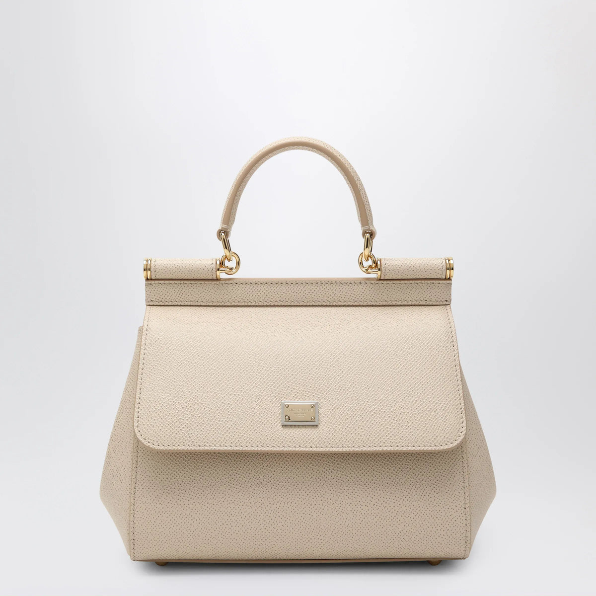 Dolce&Gabbana - Medium Sicily handbag in nude pink