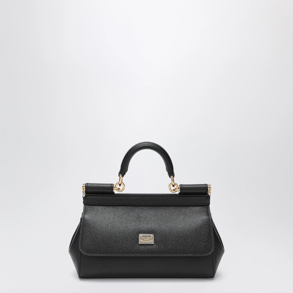 Dolce&Gabbana - Small Sicily black handbag