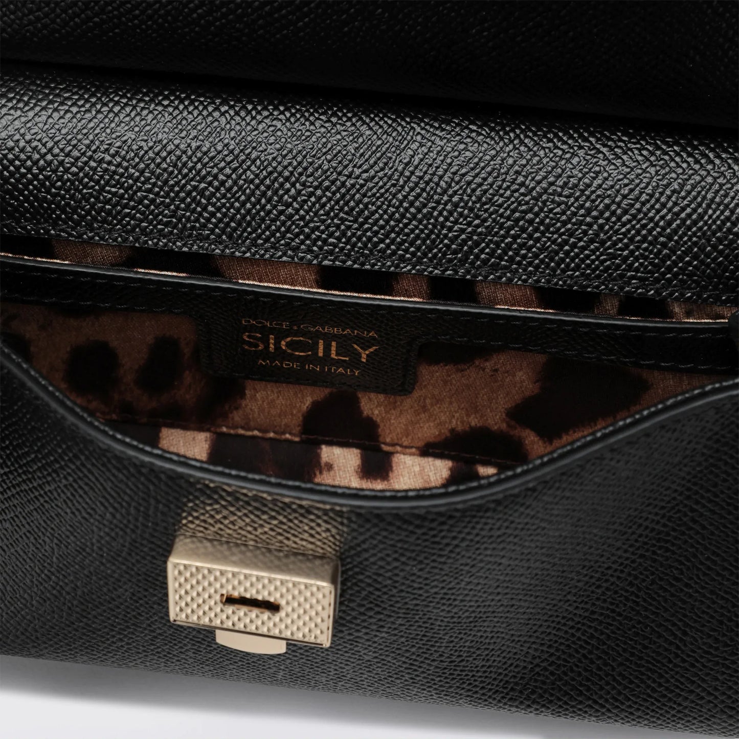 Dolce&Gabbana - Small Sicily black handbag
