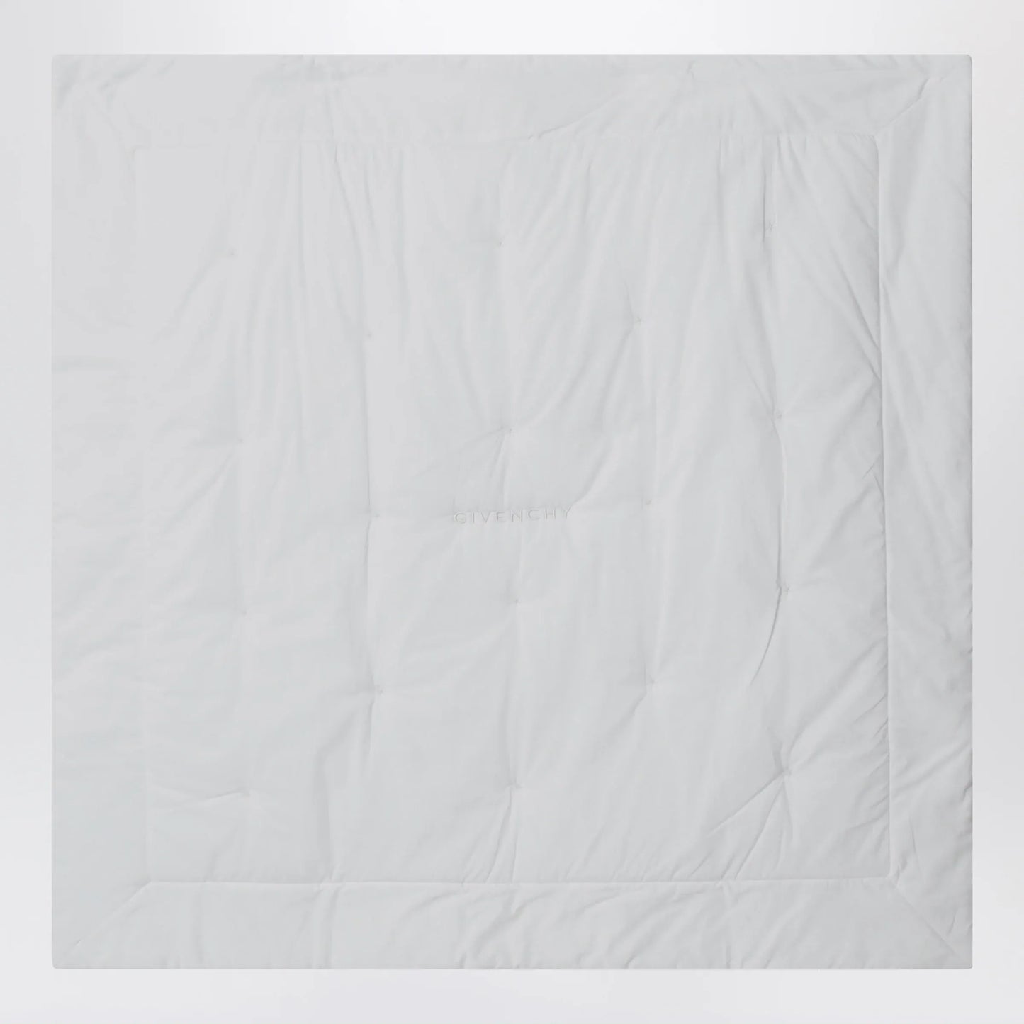 Givenchy - White blanket with teddy bear embroidery