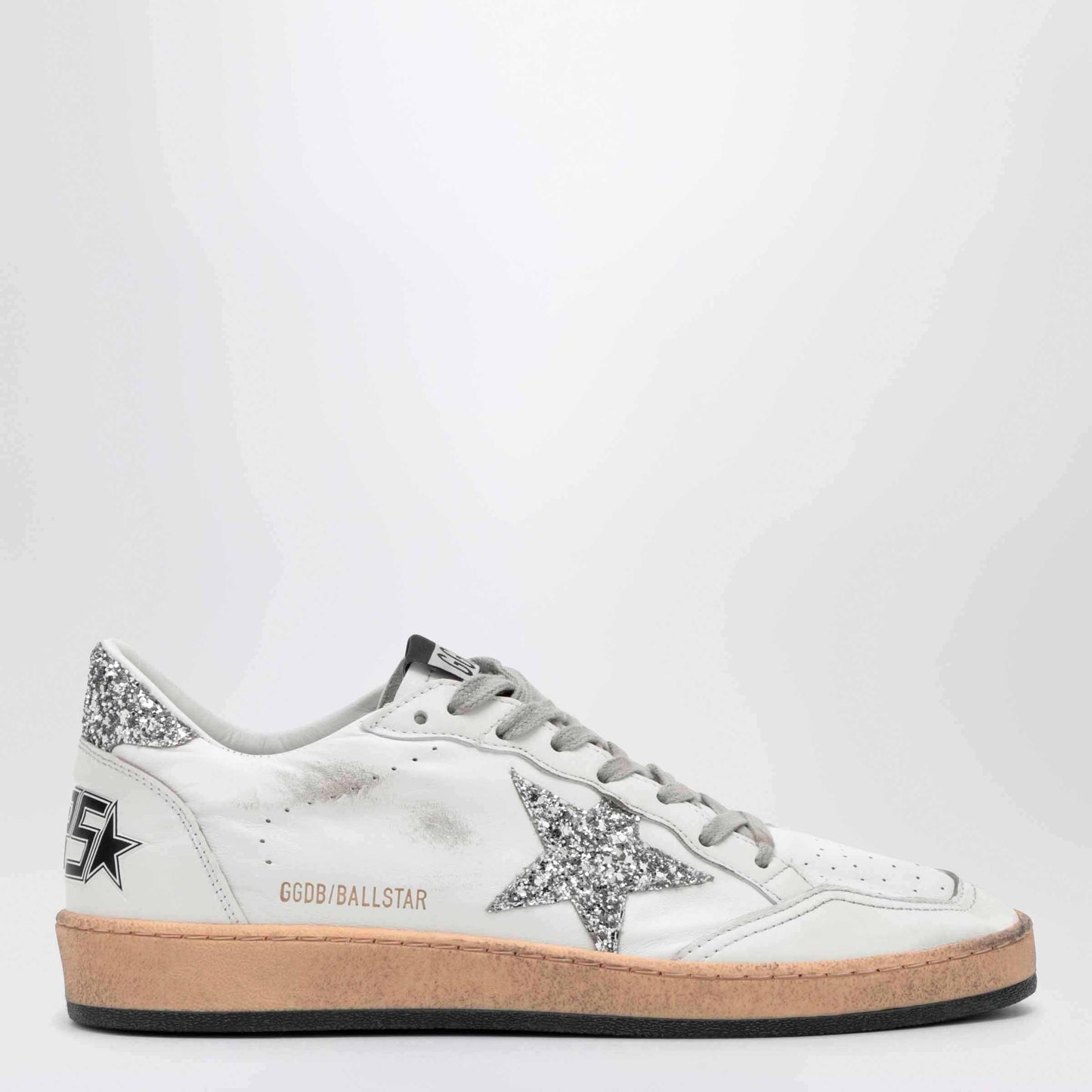 Golden Goose - Ball Star white/silver trainer